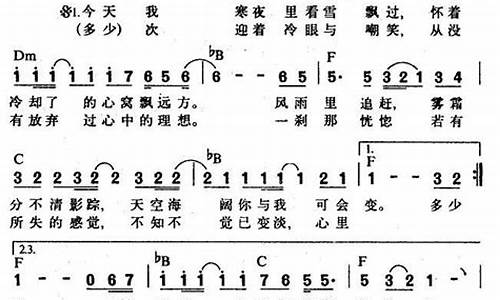 海阔天空歌词中文_海阔天空歌词中文版